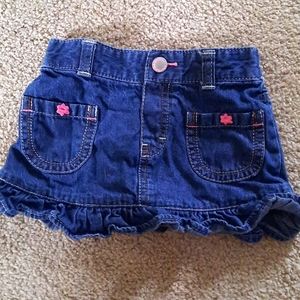 Denim skirt